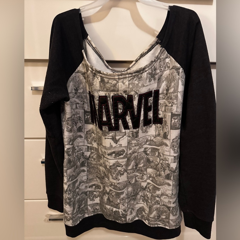 Marvel sweater cotton long sleeves